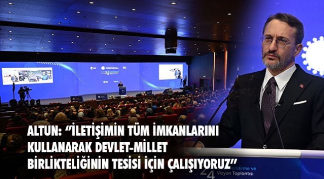 İletişim Başkanlığı tarafından 2023 Değerlendirme ve 2024 Vizyon toplantısı düzenlendi