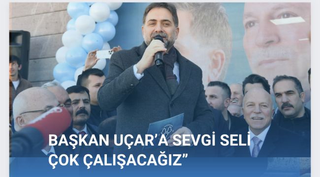 YAKUTİYE'DE SKM AÇILIŞI MİTİNGE DÖNÜŞTÜ