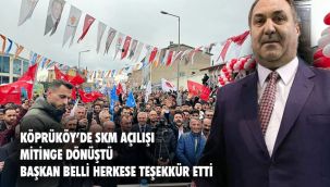 AK Parti Köprüköy Seçim Koordinasyon Merkezi açıldı 