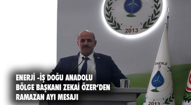 BAŞKAN ÖZER&#039;DEN RAMAZAN AYI MESAJI