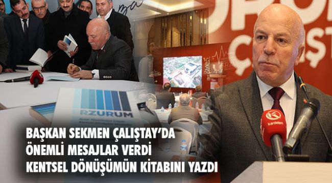 Büyükşehir Depreme Dirençli Kentsel Dönüşüm Çalıştayı düzenledi