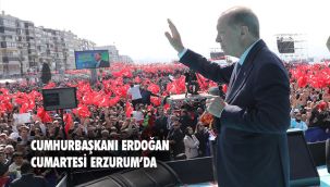 Cumhurbaşkanı Erdoğan Yerel seçim öncesi Erzurum'a geliyor
