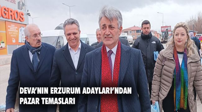 DEVA&#039;NIN ADAYLARINDAN PAZAR ZİYARETİ