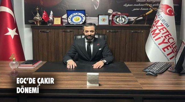 Erzurum Gazeteciler Cemiyeti'nde Musa Çakır dönemi