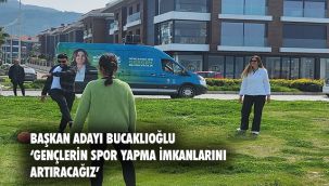 Güzelbahçe Başkan adayı Saime Bucaklıoğlu: ''Gençlerimize destek sözü veriyorum''