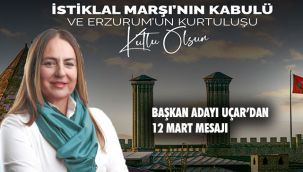 İyi Parti Büyükşehir Belediye Başkan Adayı Canan Uçar'dan 12 Mart Mesajı