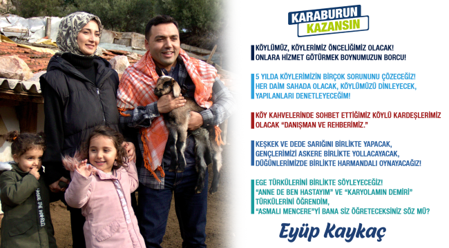 KÖYLÜMÜZ, KÖYLERİMİZ ÖNCELİĞİMİZ OLACAK!