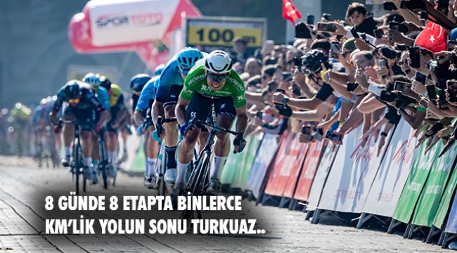 59. CUMHURBAŞKANLIĞI TÜRKİYE BİSİKLET TURU  21 NİSAN PAZAR GÜNÜ  ANTALYA ETABI İLE BAŞLIYOR