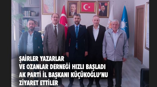 Şairler Yazarlar ve Ozanlar Derneği hızlı başladı
