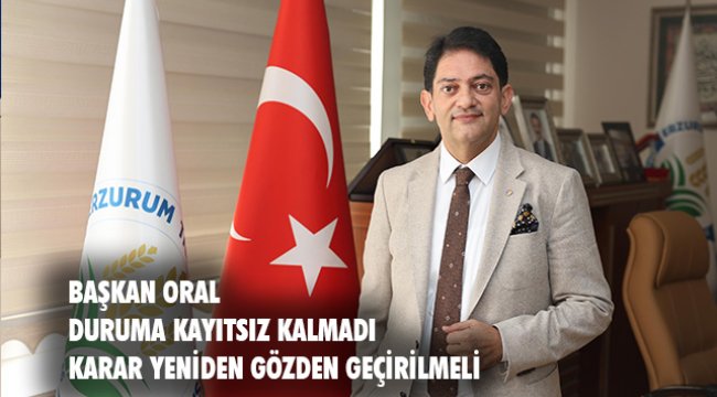 ETB Başkan Oral: &#039;&#039;Kamu Bankalarının Mevcut Kredilere Yansıttığı Yeni Faiz Oranları Kabul Edilebilir Değil&#039;&#039;