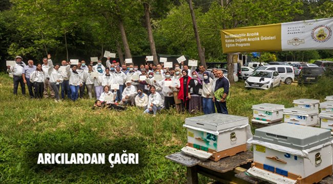 “TARIMDA KONTROLSÜZ İLAÇLAMAYA DUR DİYELİM, ÇÜNKÜ ARILAR VARSA BİR GELECEĞİMİZ VAR!”