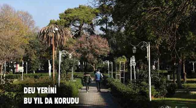 DEÜ YEŞİL KAMPÜSLERİYLE DÜNYANIN EN ÇEVRECİ ÜNİVERSİTELERİ ARASINDA