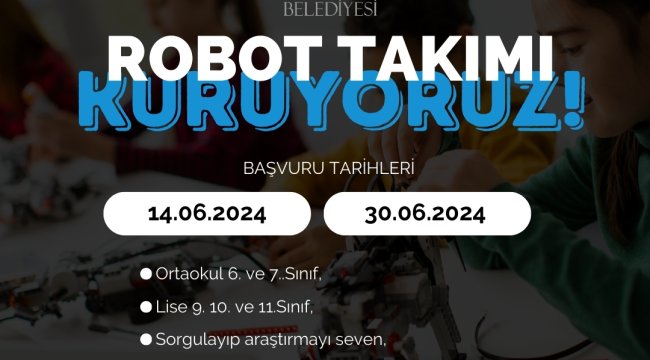 Seferihisar’da “Robot Takımı” kuruluyor