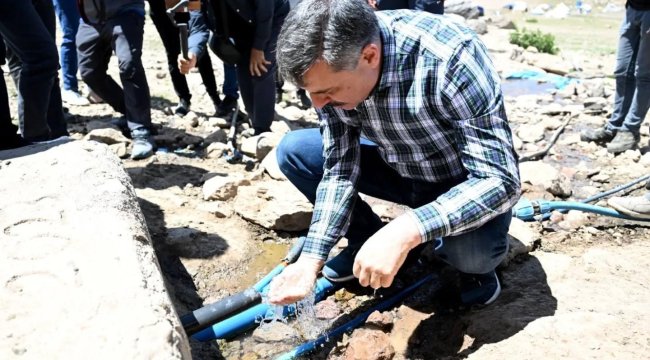Valisi Mustafa Çiftçi, Erzurum Düşünce Hareketi&#039;nin  gündeme taşıdığı Dumlubaba suyunun kaynağında incelemelerde bulundu
