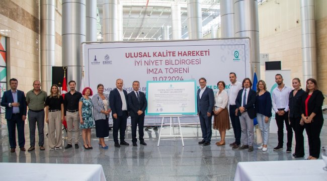 ESHOT Ulusal Kalite Hareketi imzacısı oldu