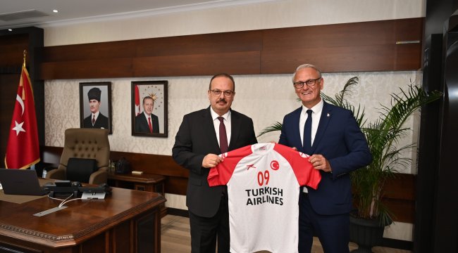 THF Başkanı Kılıç Aydın’da: “Hentbolu Türkiye’de geliştirmeye devam edeceğiz”