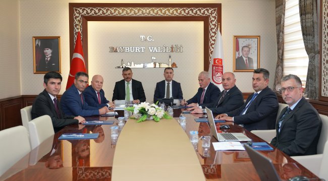 Kuzeydoğu Anadolu Kalkınma Ajansı’nın (KUDAKA) 155’inci Yönetim Kurulu Toplantısı Bayburt&#039;ta gerçekleşti