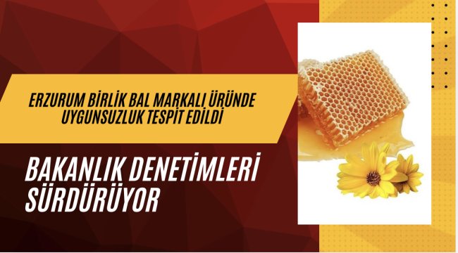 Bakanlık Bal firmalarını da ifşa etti