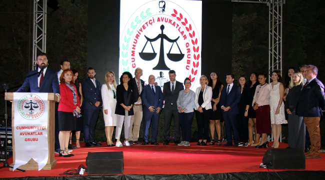 Cumhuriyetçi Avukatlar Grubu, Tarihi Havagazı Fabrikası&#039;nda aday tanıtım toplantısı düzenledi