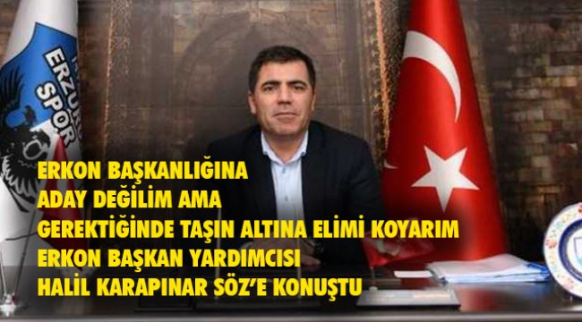 Başkan Karapınar: &#039;&#039;Siyasetle işimi karıştırmam&#039;&#039;