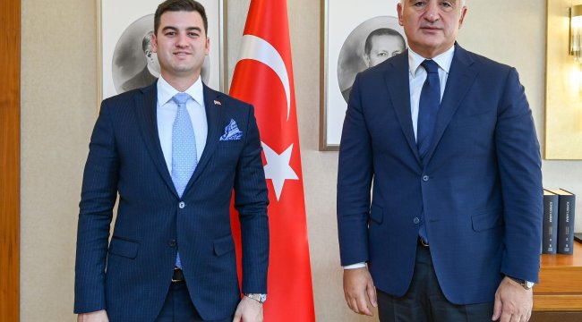 Başkan Mandalinci’den Bakan Ersoy’a Ziyaret