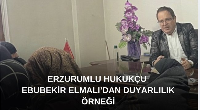 Ebubekir Elmalı&#039;dan Emeklilere Kış Desteği