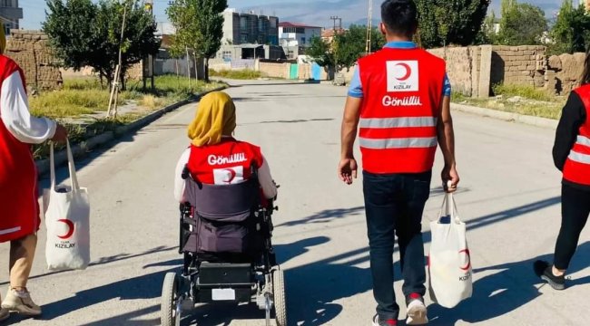 Türk Kızılay, 3 Aralık Dünya Engelliler Günü vesilesiyle bir kez daha “İyilik Engel Tanımaz” diyor