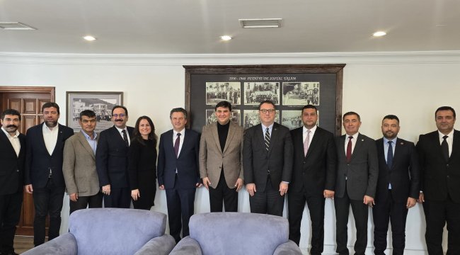 Başkan Karaca’yı ziyaret ettiler