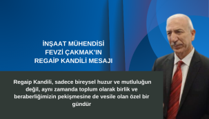 Regaip Kandiliniz Mübarek Olsun