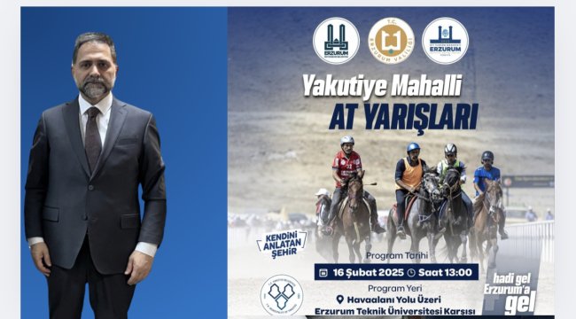 Yakutiye Belediyesi&#039;nden Geleneksel At Yarışı Heyecanı