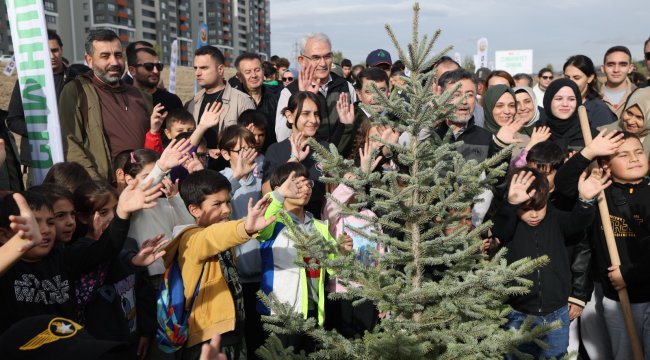 Orman Haftasında Yanan Alanlar Fidanlarla Buluşacak
