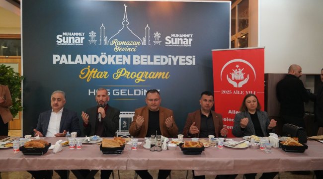 Palandöken Belediyesi’nden Anlamlı İftar Buluşması