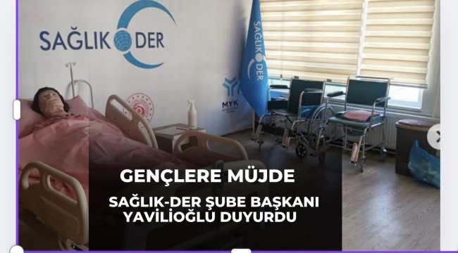 SağlıkDER&#039;den Gençlere Müjde: Mesleki Yeterlilik Belgelendirme Merkezi Açıldı