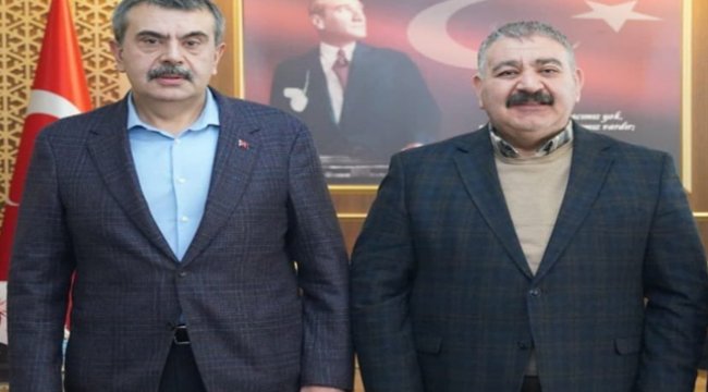 Başkan Sunar&#039;dan Bakan Tekin&#039;e destek