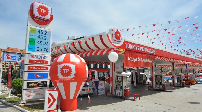 Türkiye Petrolleri’nin Ankara’daki 54’üncü istasyonu Dikmen’de hizmete girdi