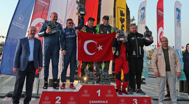 Çanakkale&#039;de Baja Troia&#039;da Rüzgarı Esti