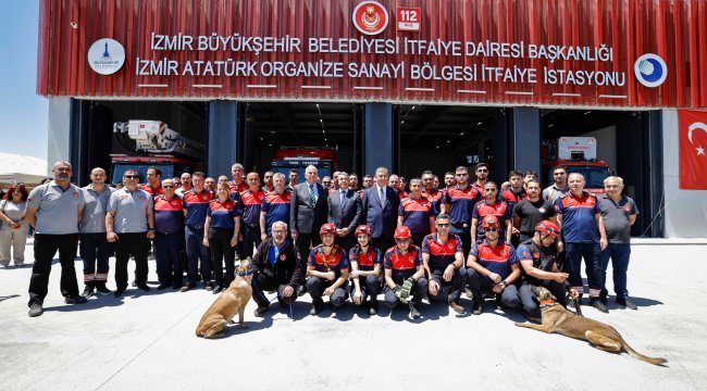 İAOSB’den Sanayiye Güvenlik Zırhı: 75 Milyonluk İtfaiye Üssü Hizmete Girdi