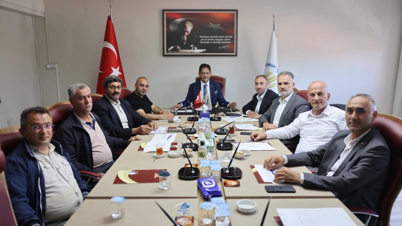 Erzurum Ticaret Borsası’nda Projeler Masaya Yatırıldı