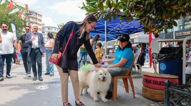 Konak’ta can dostlara özel şenlik: Yeni yuvalarına kavuştular
