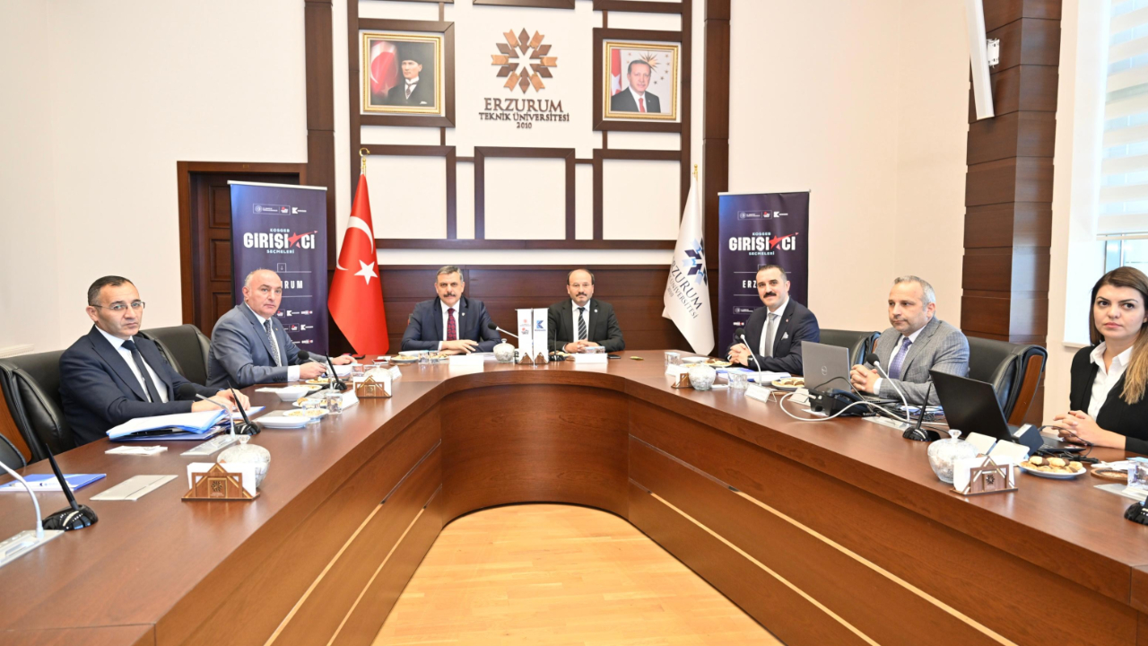 Erzurum’da KOSGEB Girişimcilik Jürisi Toplandı