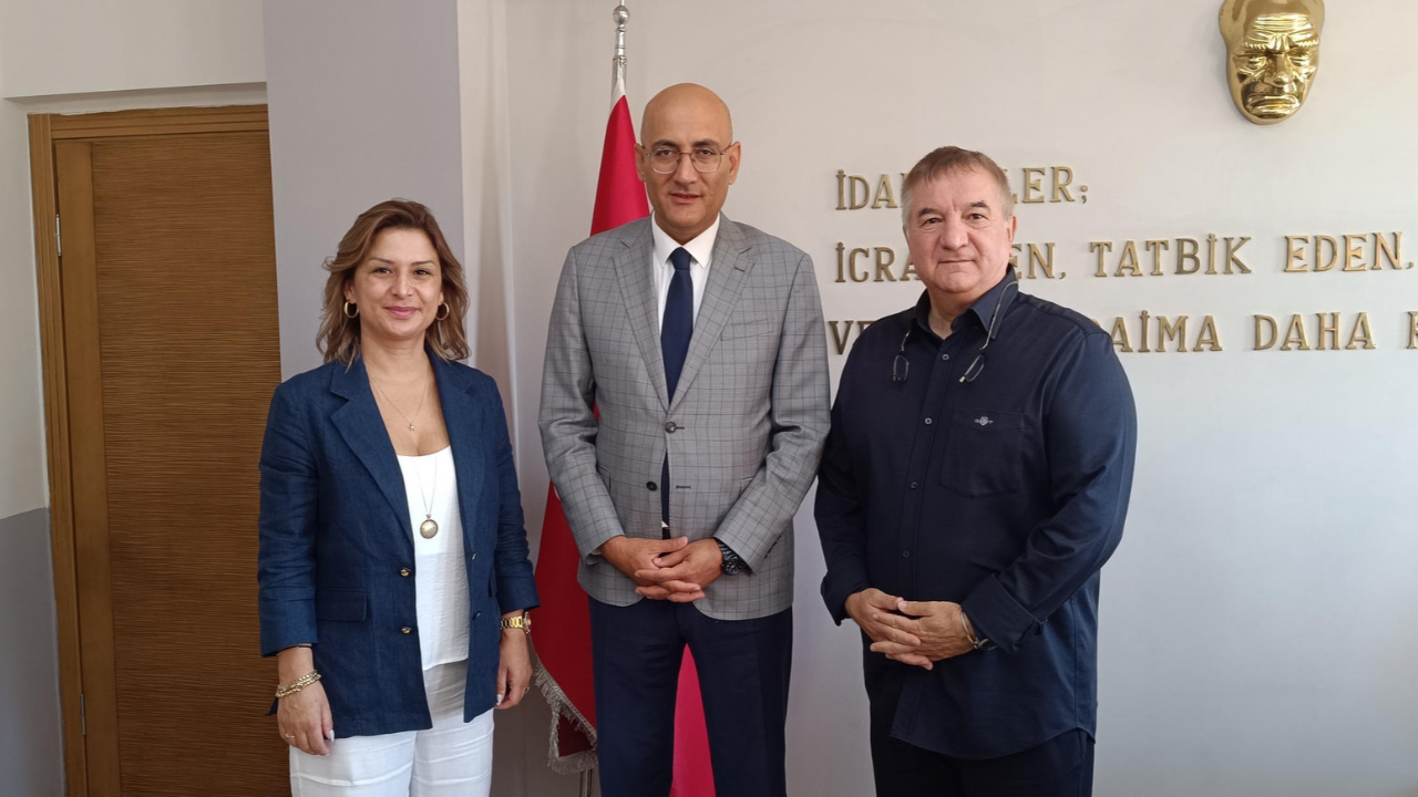 ETİK Başkanı İşler&#039;den Kaymakam Aydın&#039;a ziyaret