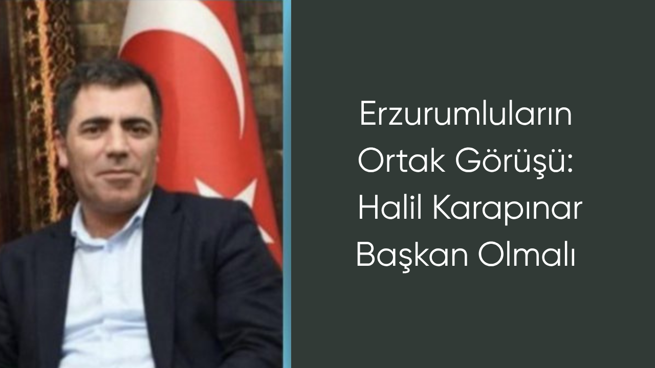 ERKON’da Güvenin Adı: Halil Karapınar’la Hizmet Devam Etmeli