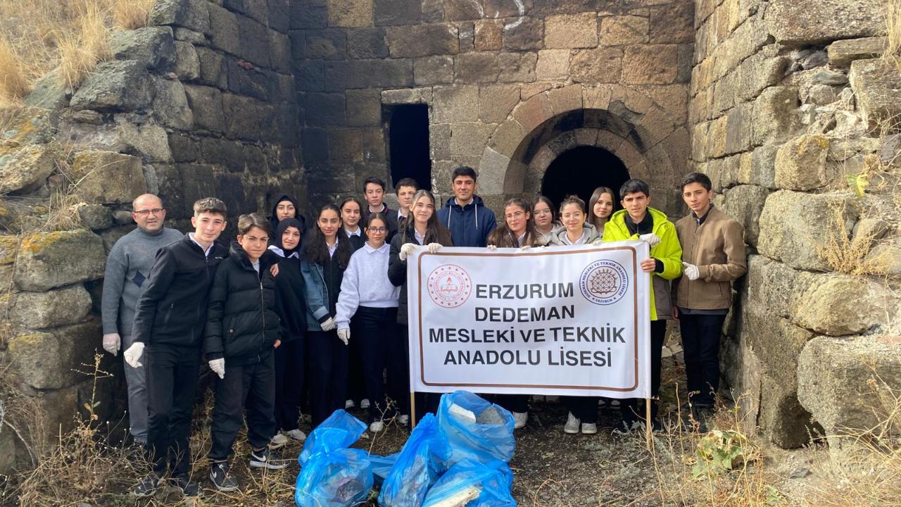 Erzurum’da Gençler Tarihle Buluştu: Küçük Kiremitlik Tabyası Hayat Buldu