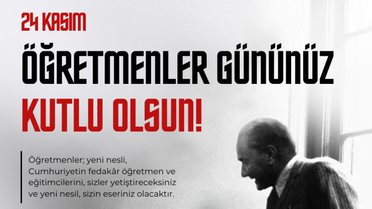 Başkan Kavaz:” Öğretmenlerimiz dünümüzün, bugünümüzün ve yarınlarımızın gerçek mimarlarıdır”