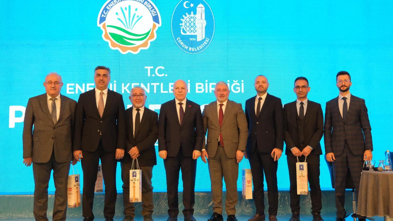 Enerji Kentleri Birliği Olağan Meclis Toplantısı Çorum’da Yapıldı