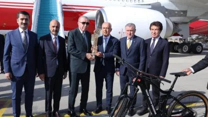 Türkiye Bisiklet Federasyonu'ndan Cumhurbaşkanı Erdoğan'a Özel Teşekkür