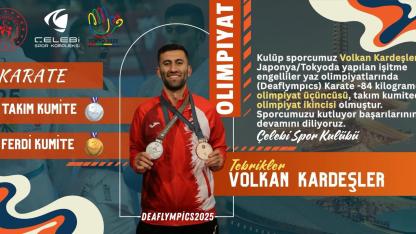 Volkan Kardeşler’den Tokyo’da Çifte Madalya Gururu