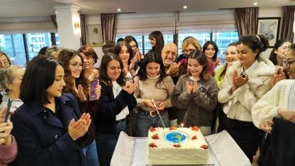 Türkiye Üniversiteli Kadınlar Derneği (TÜKD), bursiyerleriyle geleneksel yeni yıl yemeğinde bir araya geldi