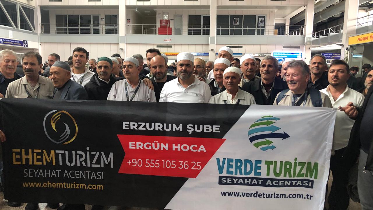 Verde Turizm’den Büyük Organizasyon: 310 Kişi Bugün Umreye Hareket Etti
