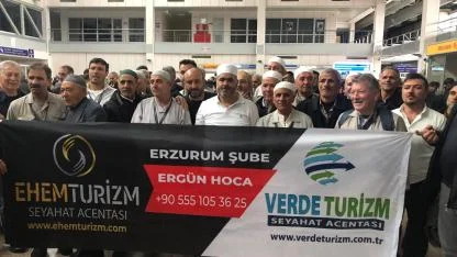 Verde Turizm’den Büyük Organizasyon: 310 Kişi Bugün Umreye Hareket Etti